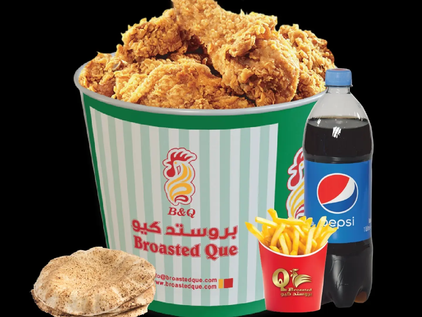 وجبة عائلية بي كيو١٢قطع