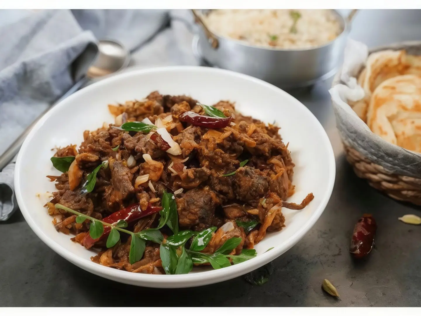 Beef Nadan Fry