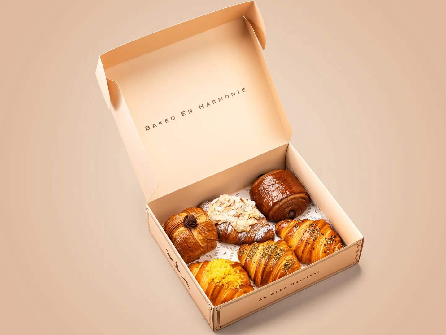 Olba Mix Croissant Box (6 Pcs)