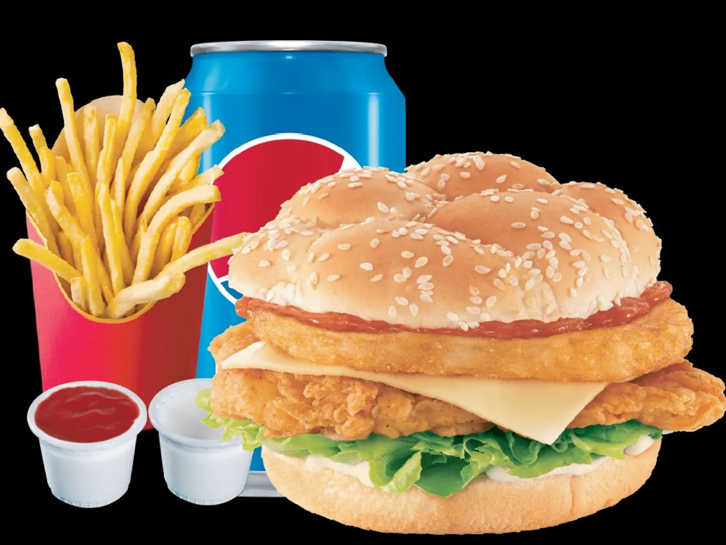 وجبة برجر زنجر