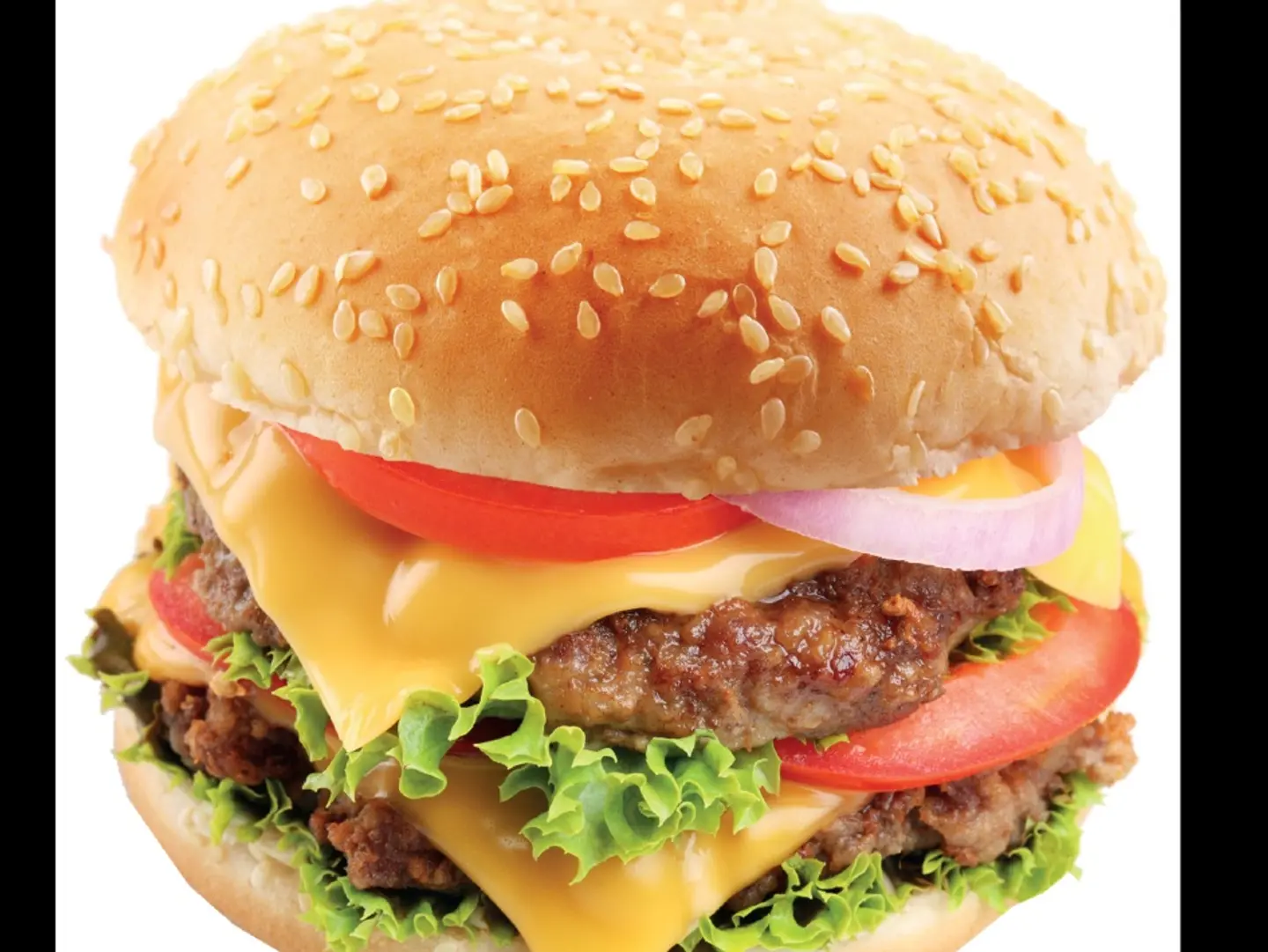 دبل برجر لحم