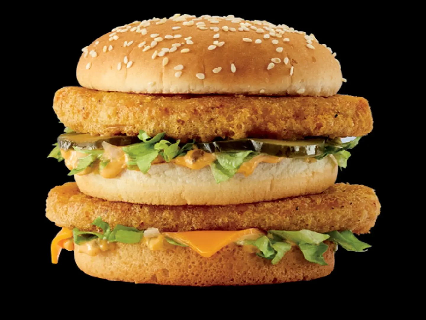 دبل برجر دجاج