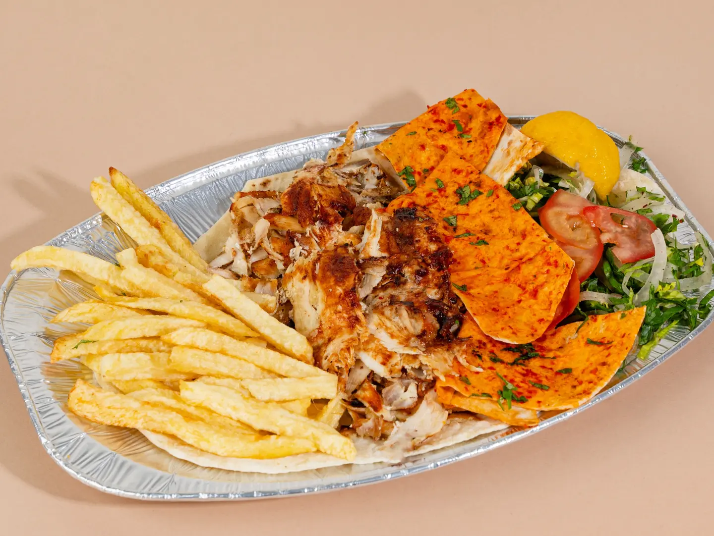 صحن شاورما صغير