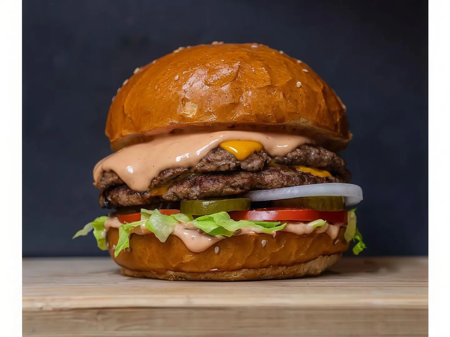 Double Grilled Burger
