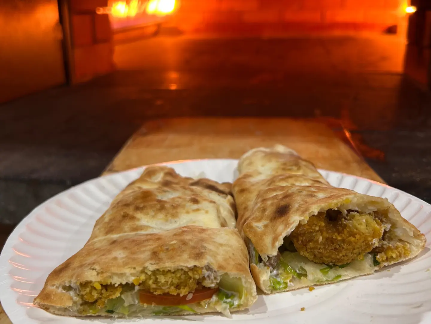 فطيرة فلافل