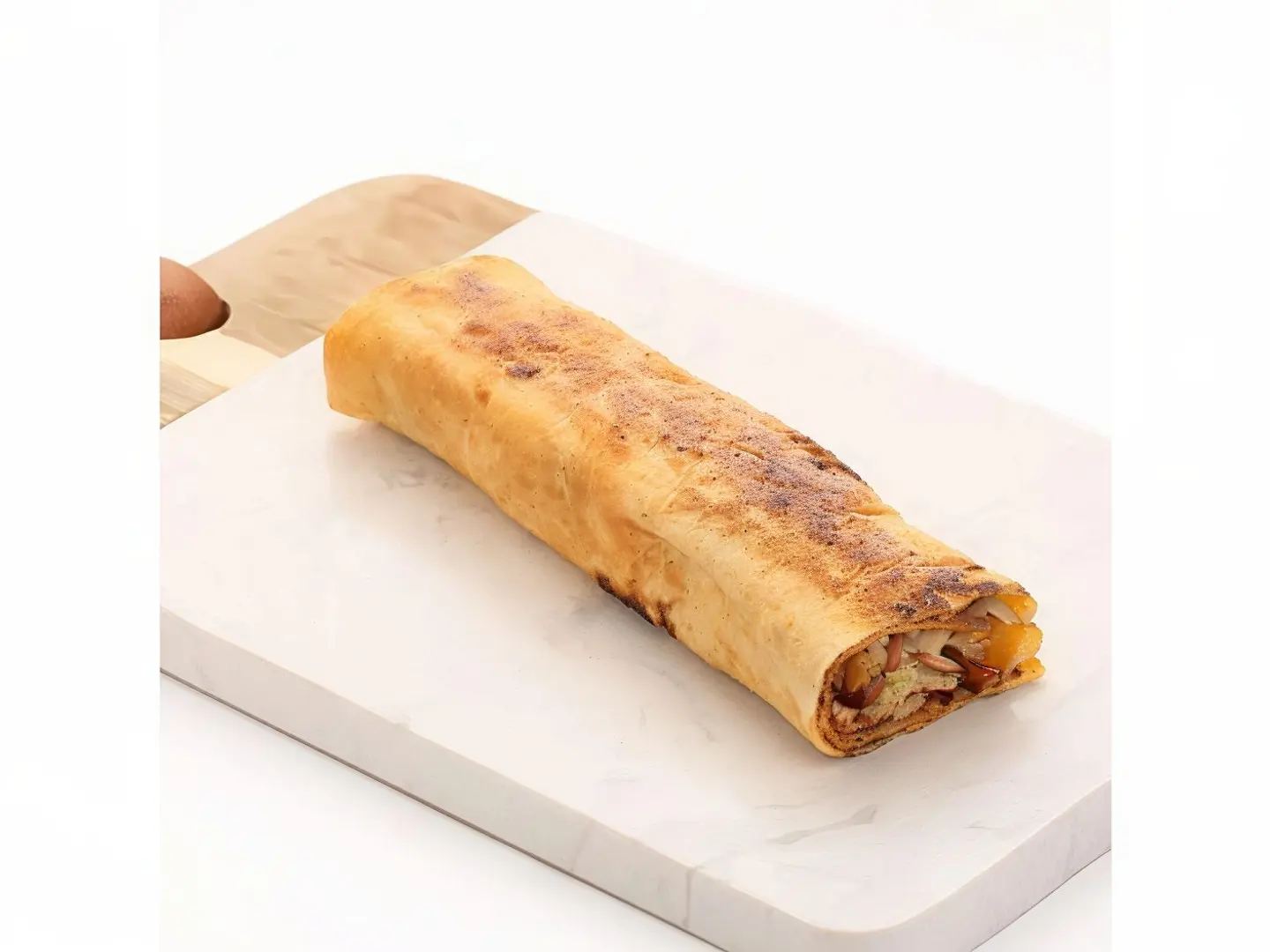 شاورما صغير خبز أحمر