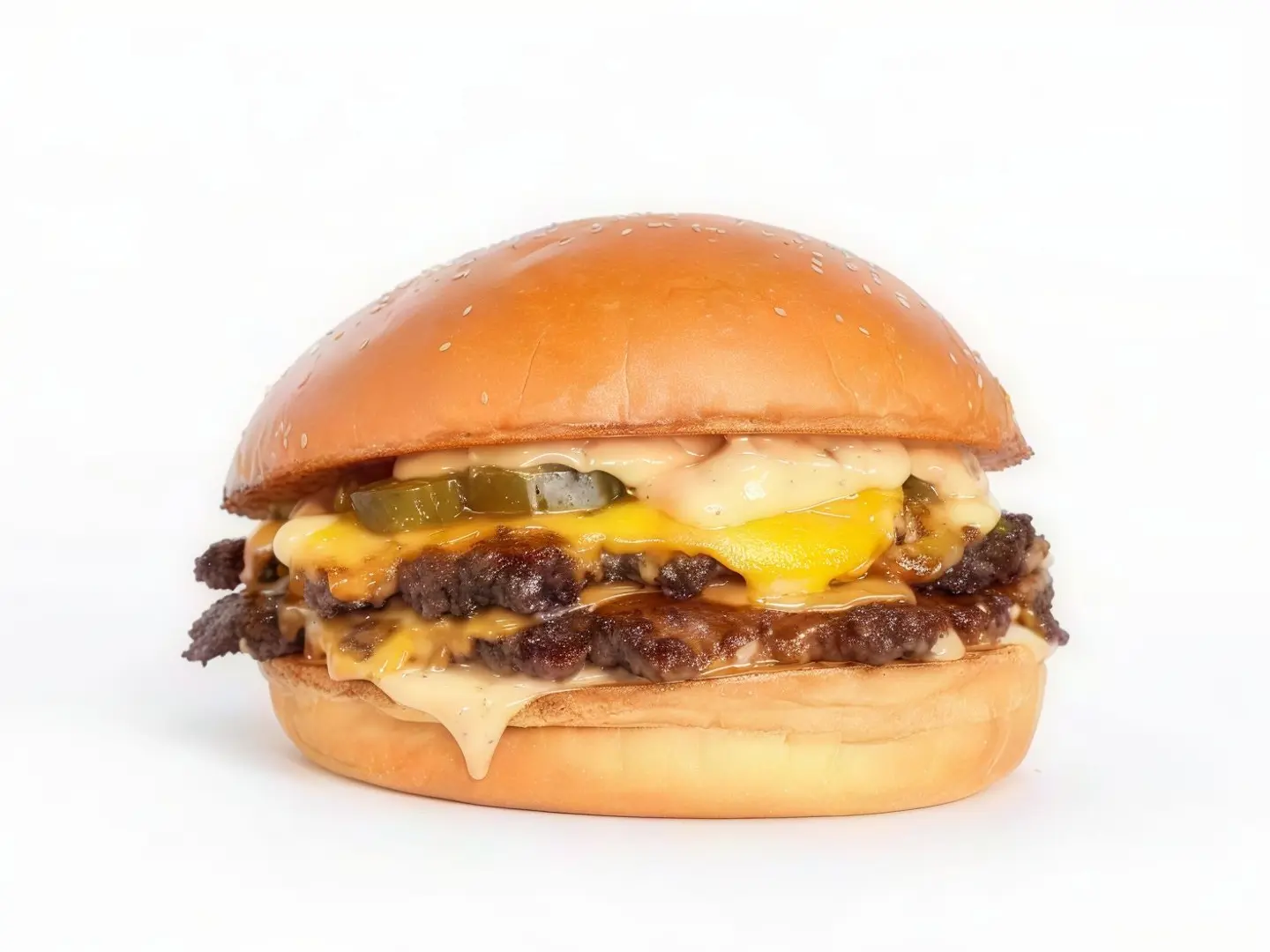 Triple Smash Meat Burger