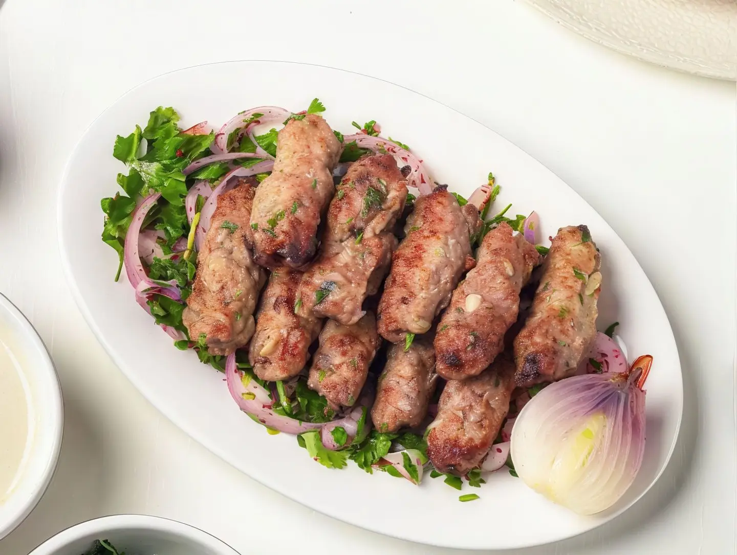 Beef Kebab Plate For One Person