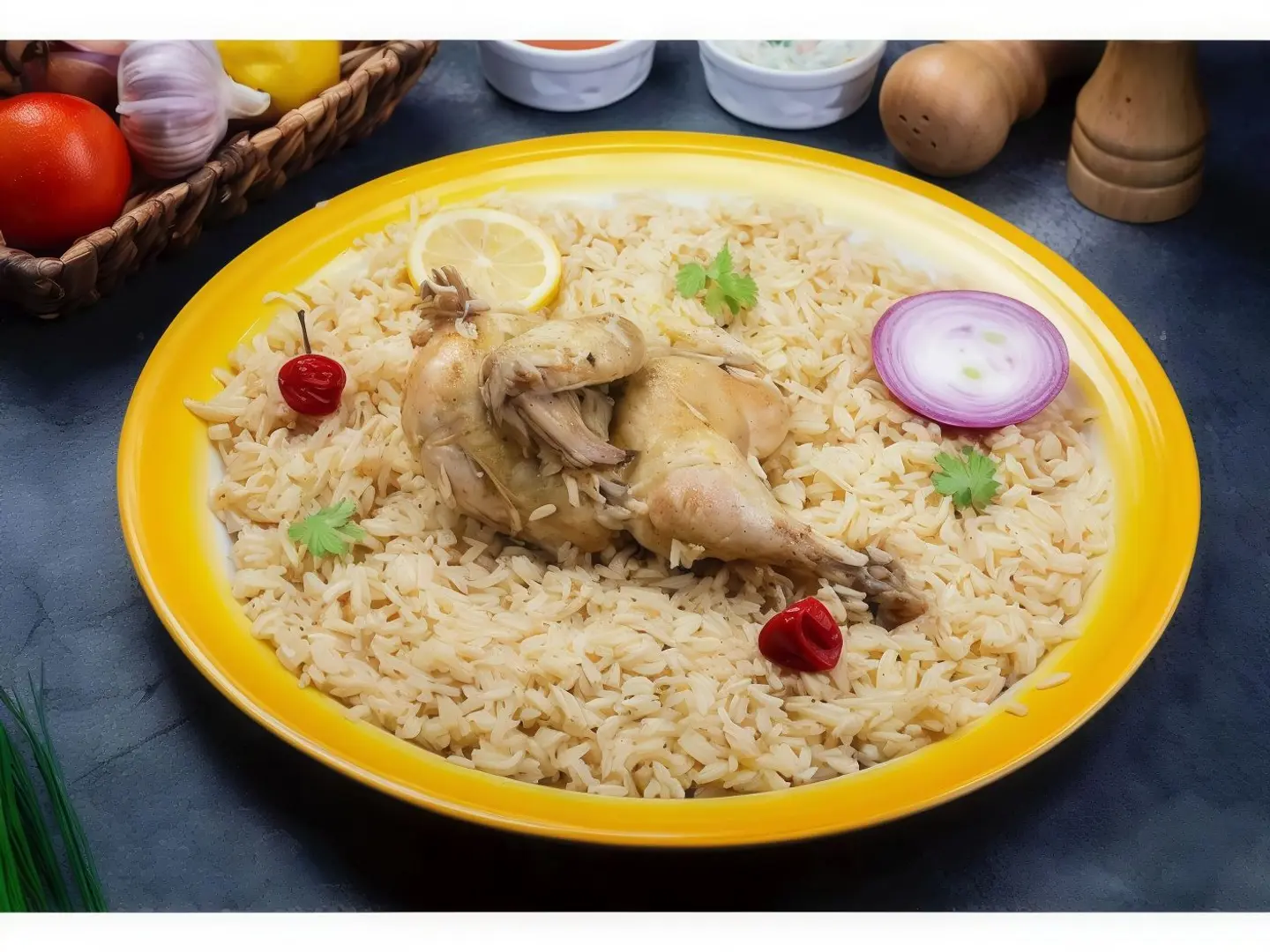 ‏نص حبة دجاج مسلوق