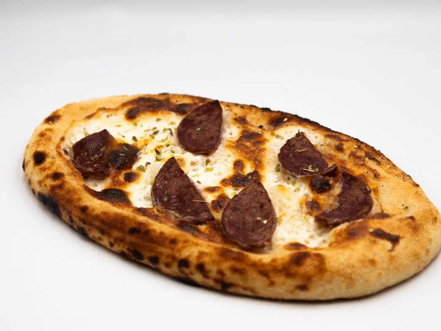 Liquid Cheese With Pepperoni Manakish