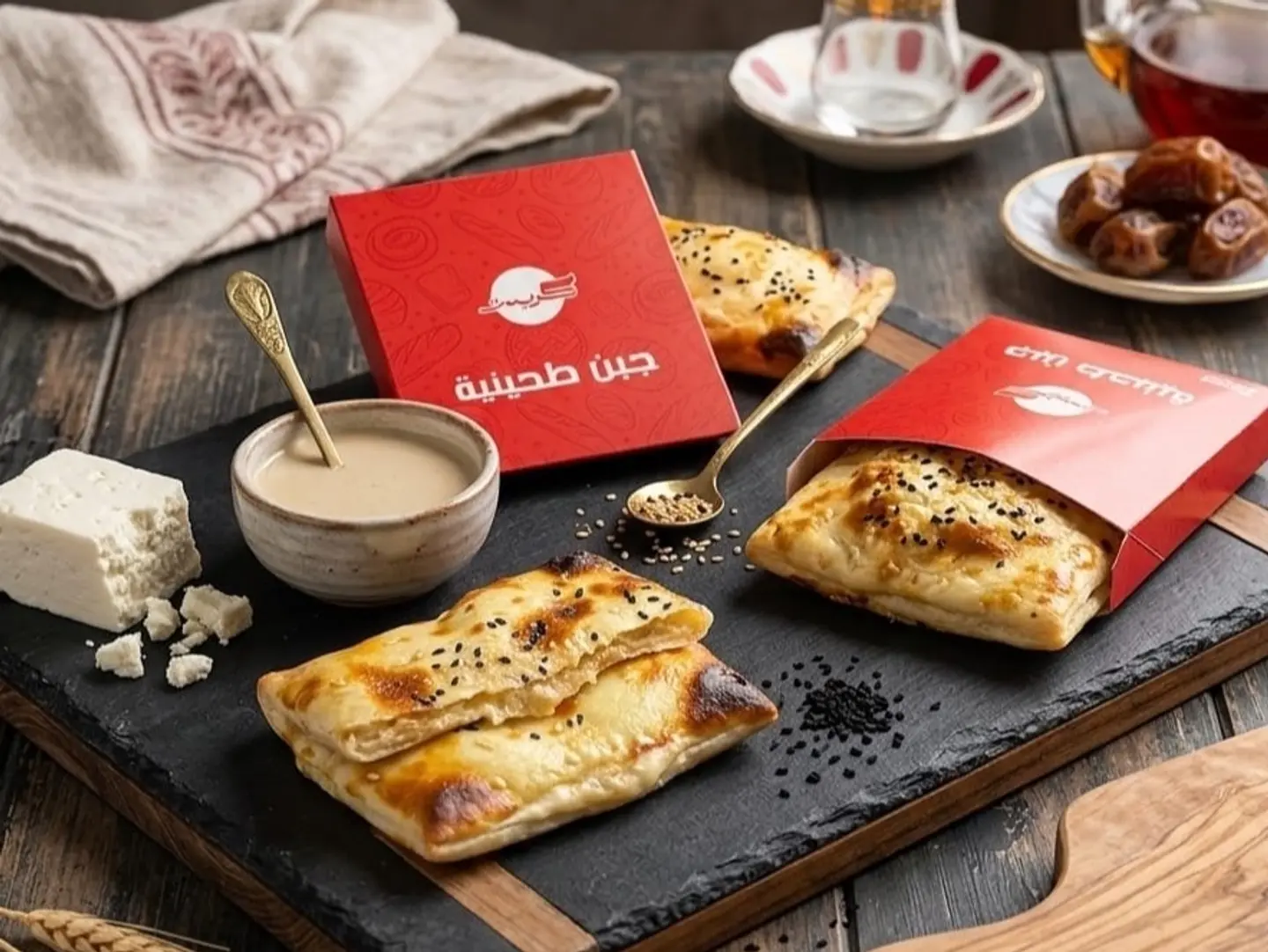 Cheese Tahiniya