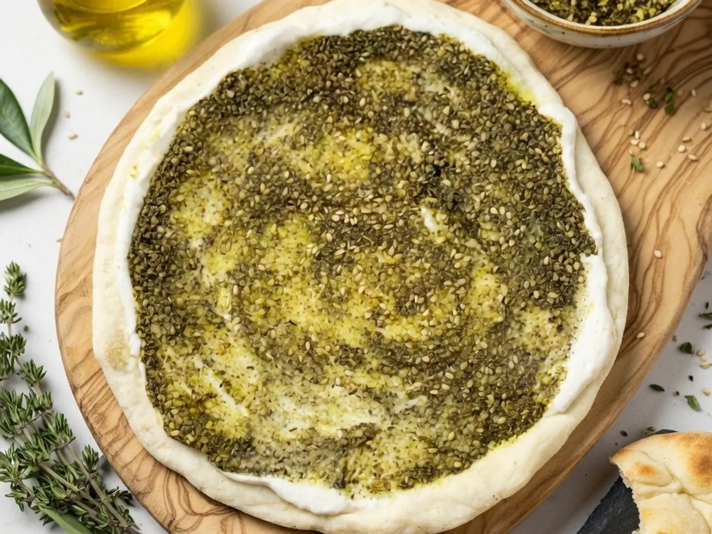 Zaatar Labneh