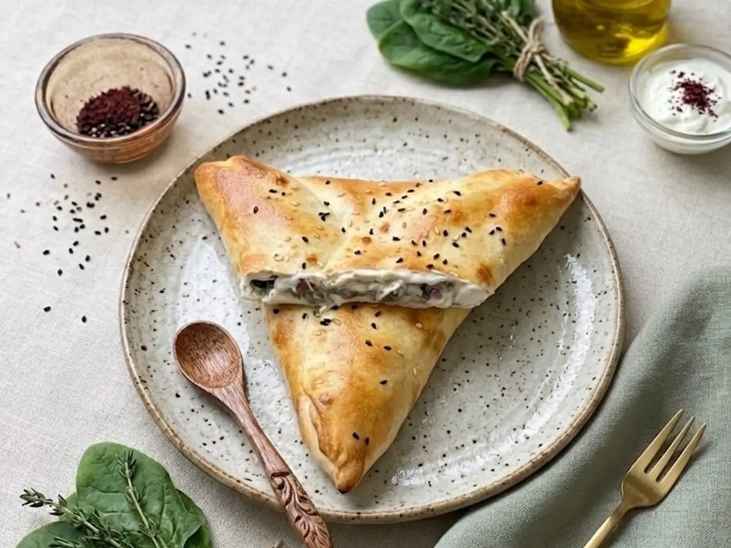 Spinach Labneh