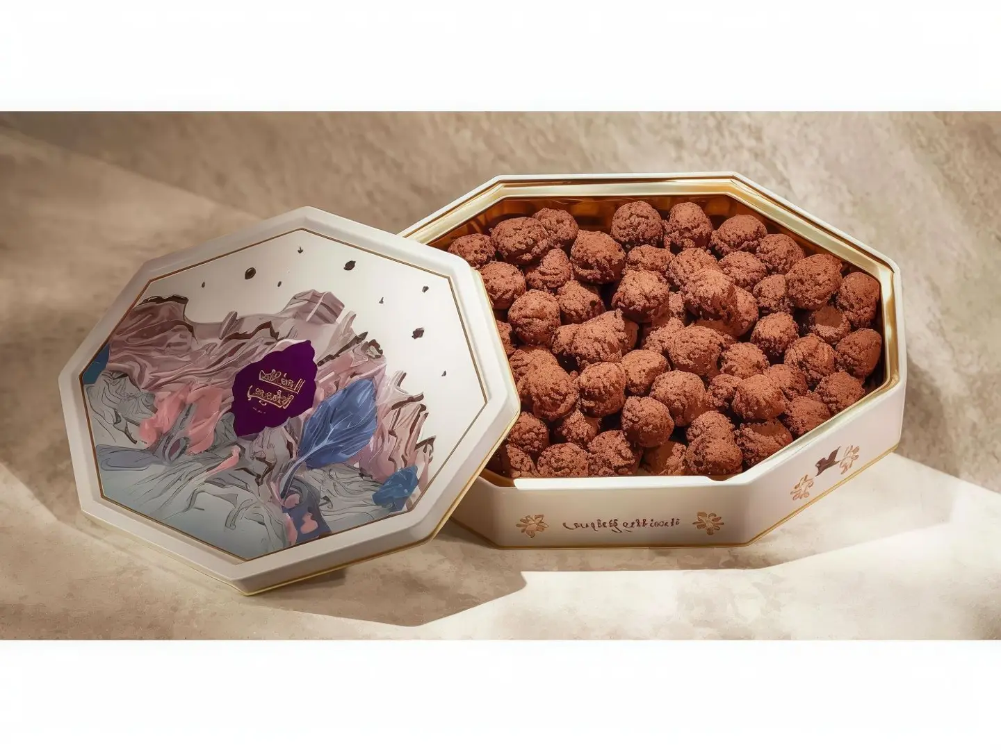 المذاق العربي - بيتي فور بحشوة الشوكولاته