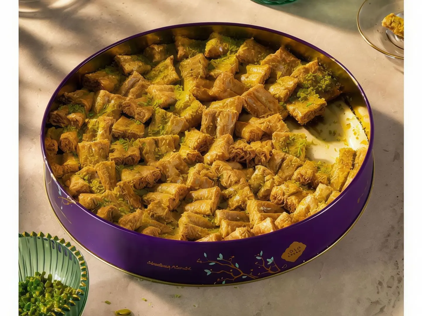 المذاق العربي - أصابع بقلاوة كبير