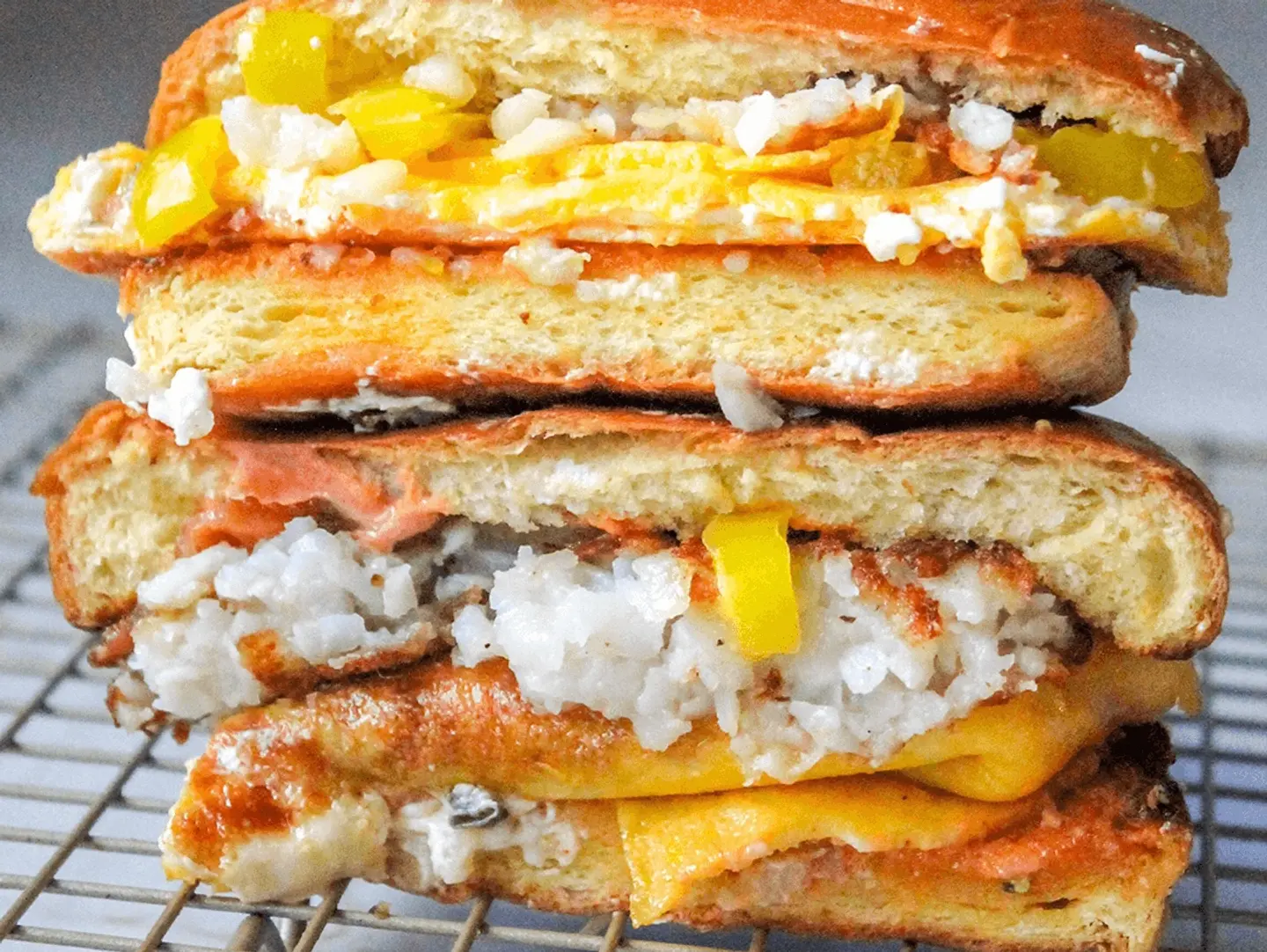 Egg Cheese And Cream Cheese