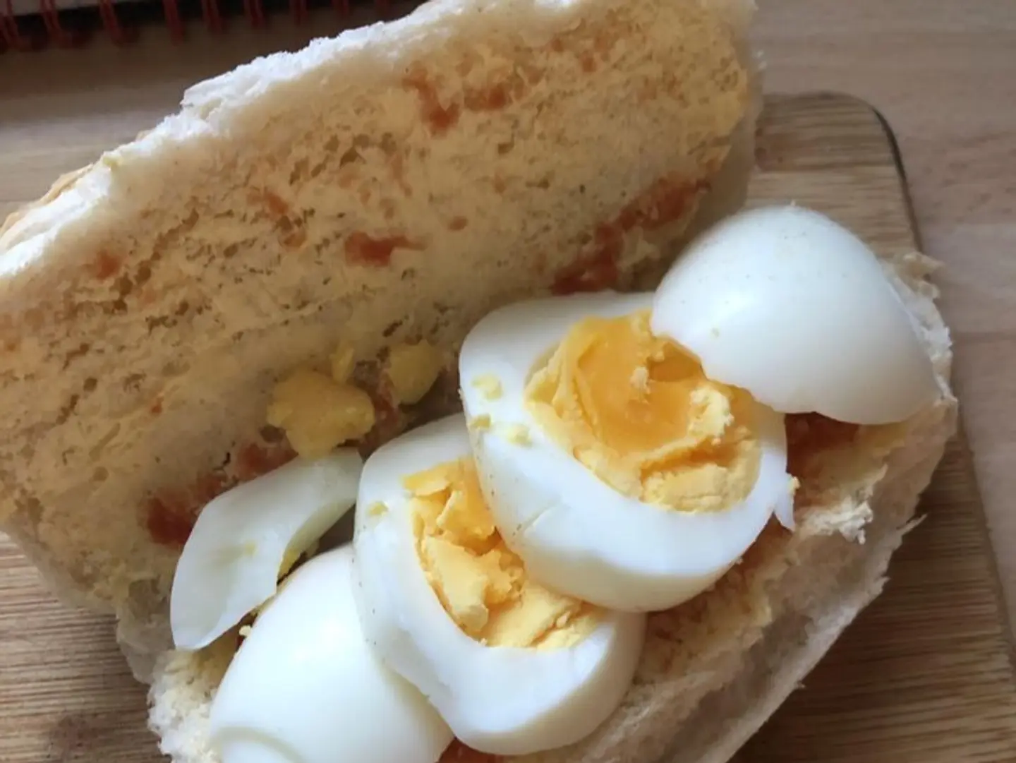 Boiled Egg And Cheese