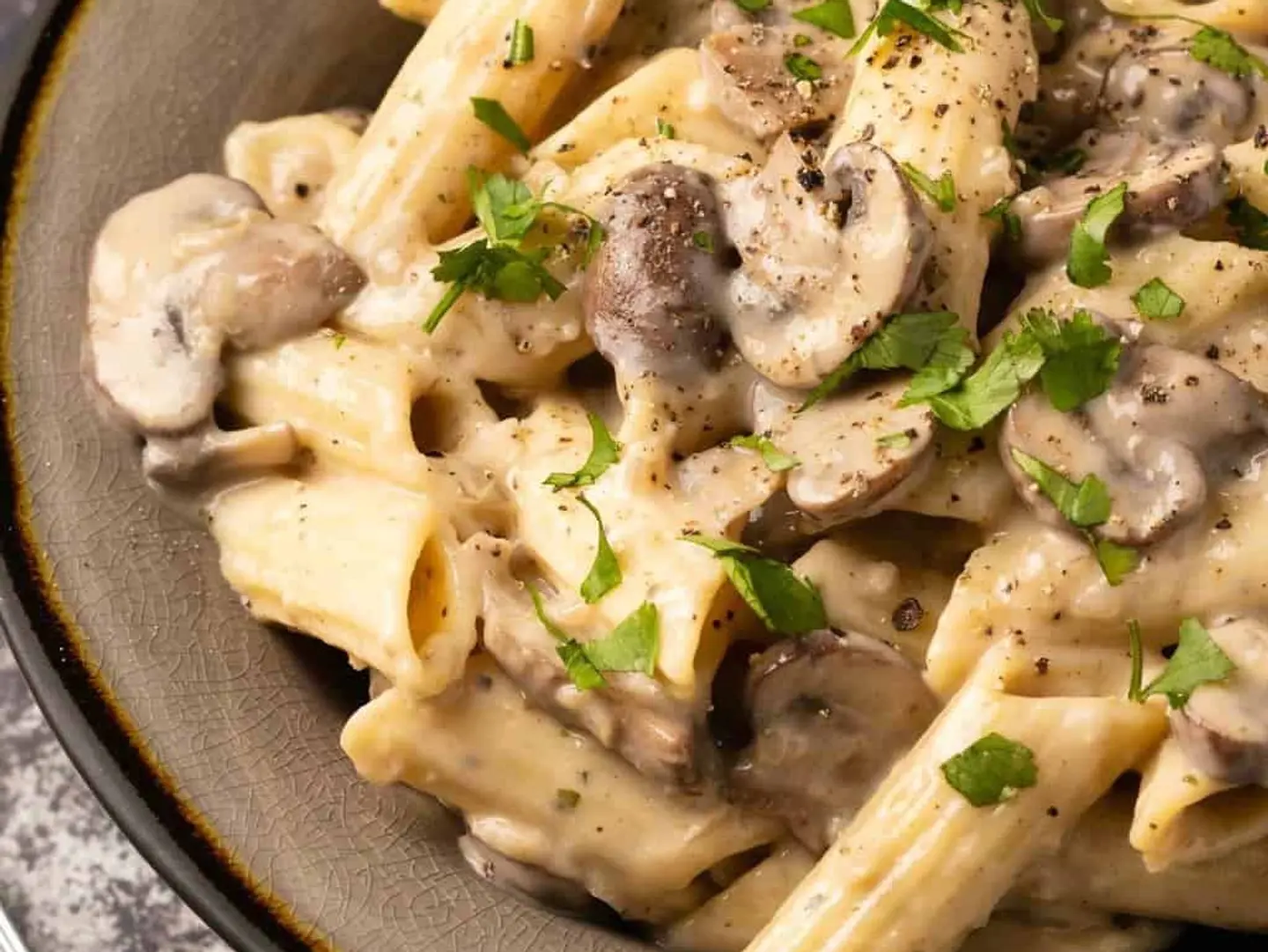 Mushroom Pasta