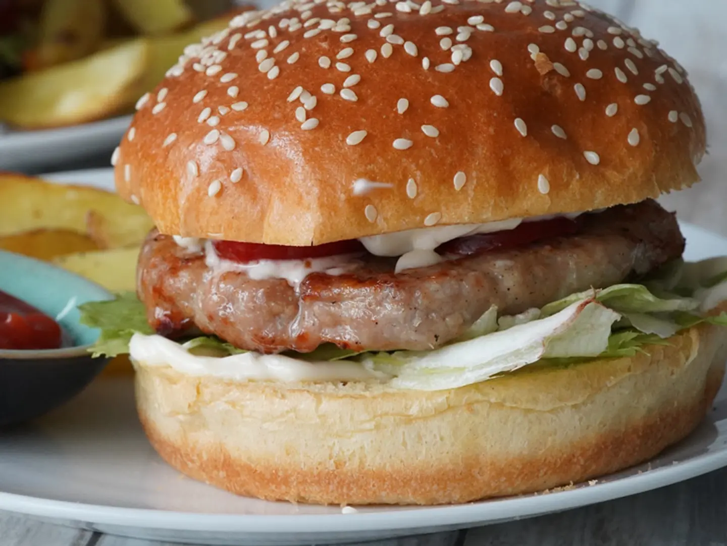 Grilled Chicken Burger