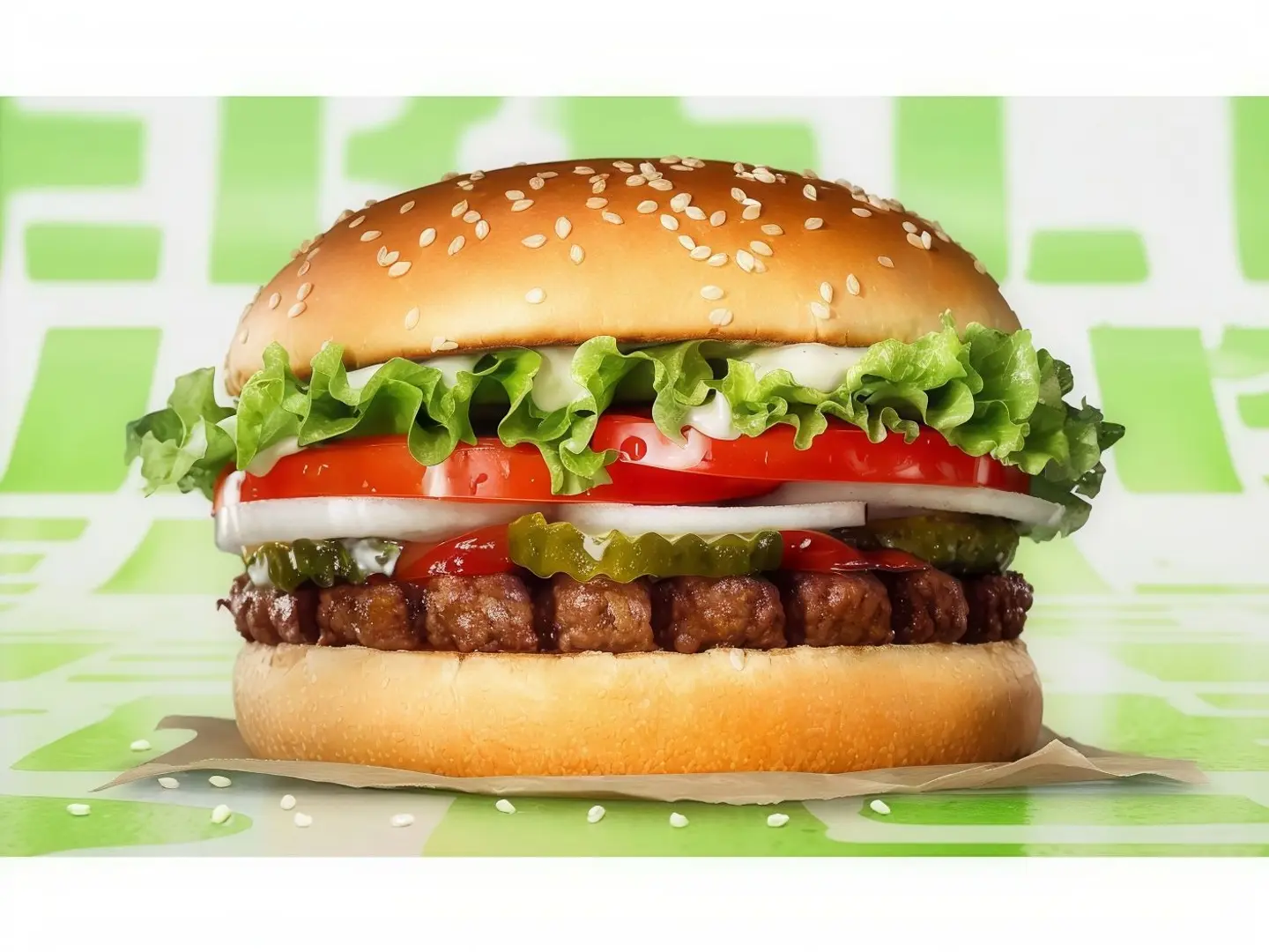 كينج برجر لحم