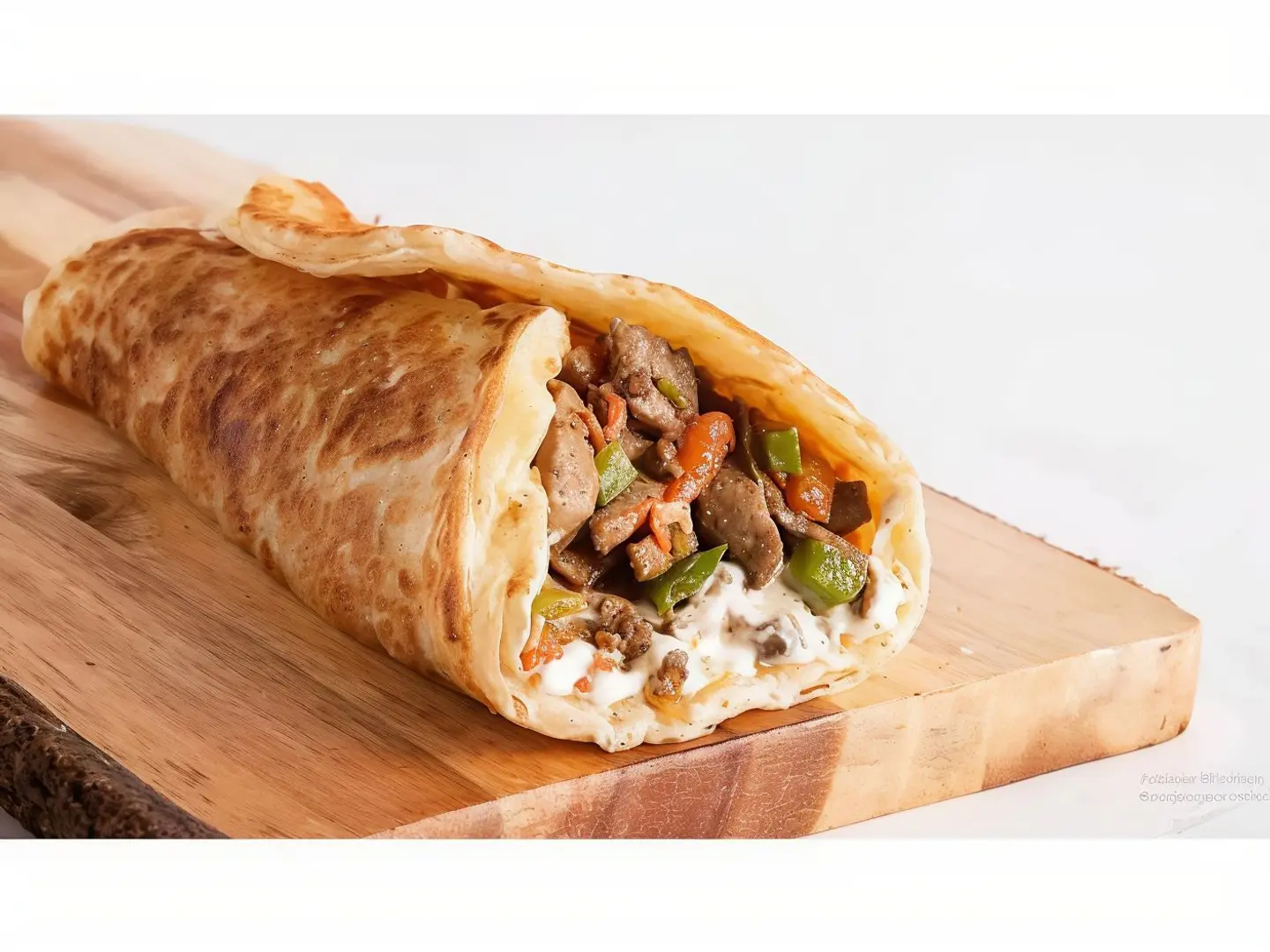 Liver With Cheese Chapati