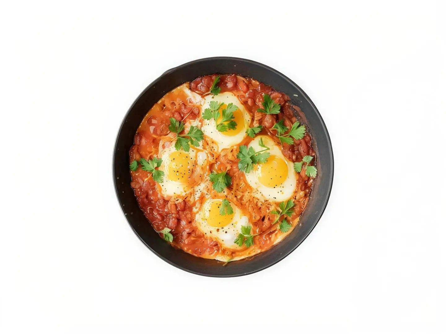 بيض بالفاصوليا