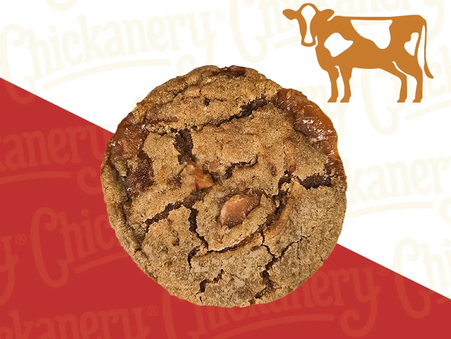 Cow Fudge Choc Chip Cookies