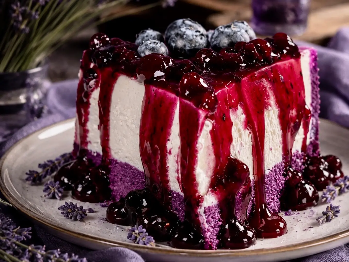 Cheese Cake Lavendar