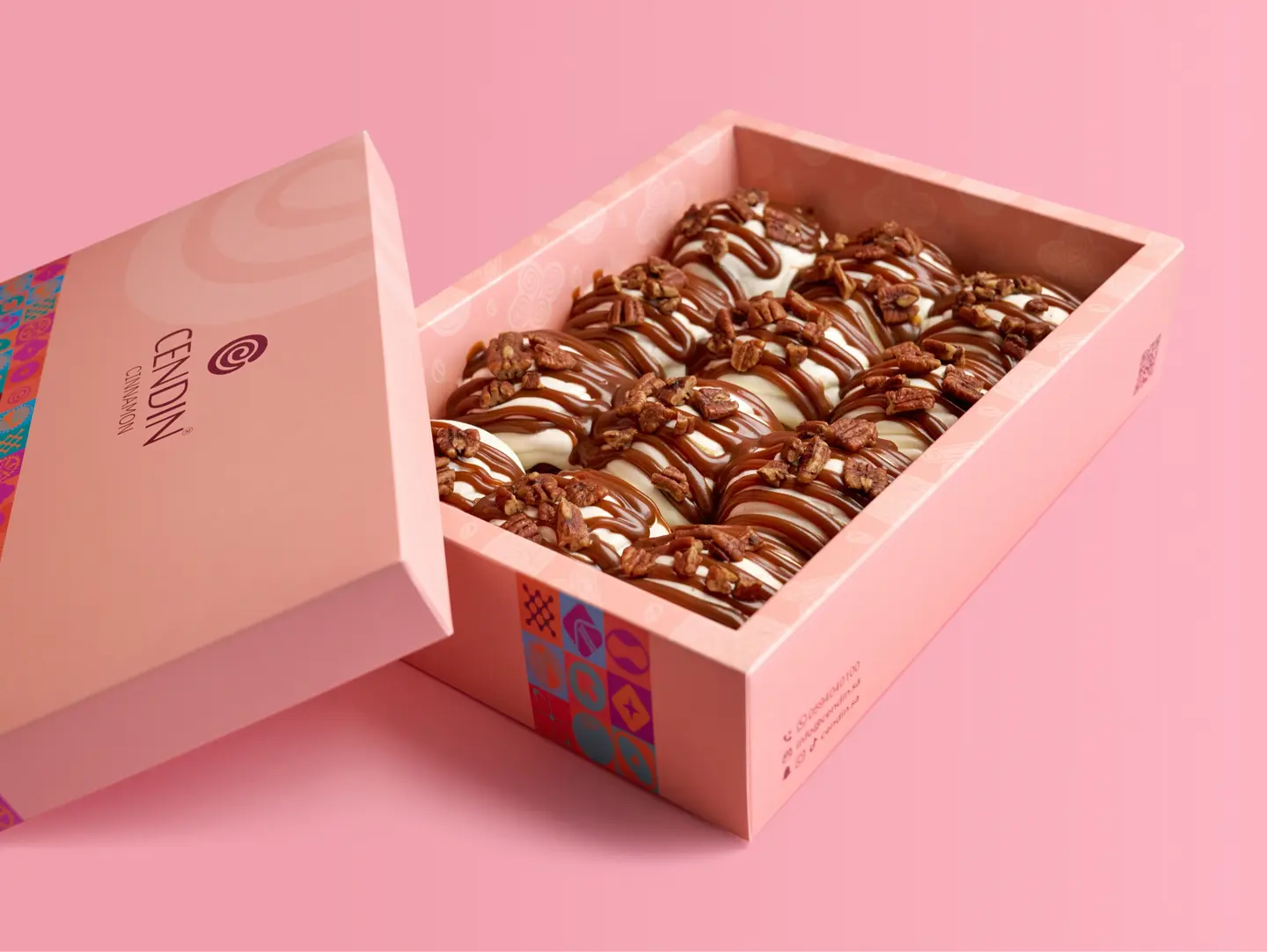 Large Cinnabon Box 12 Pcs