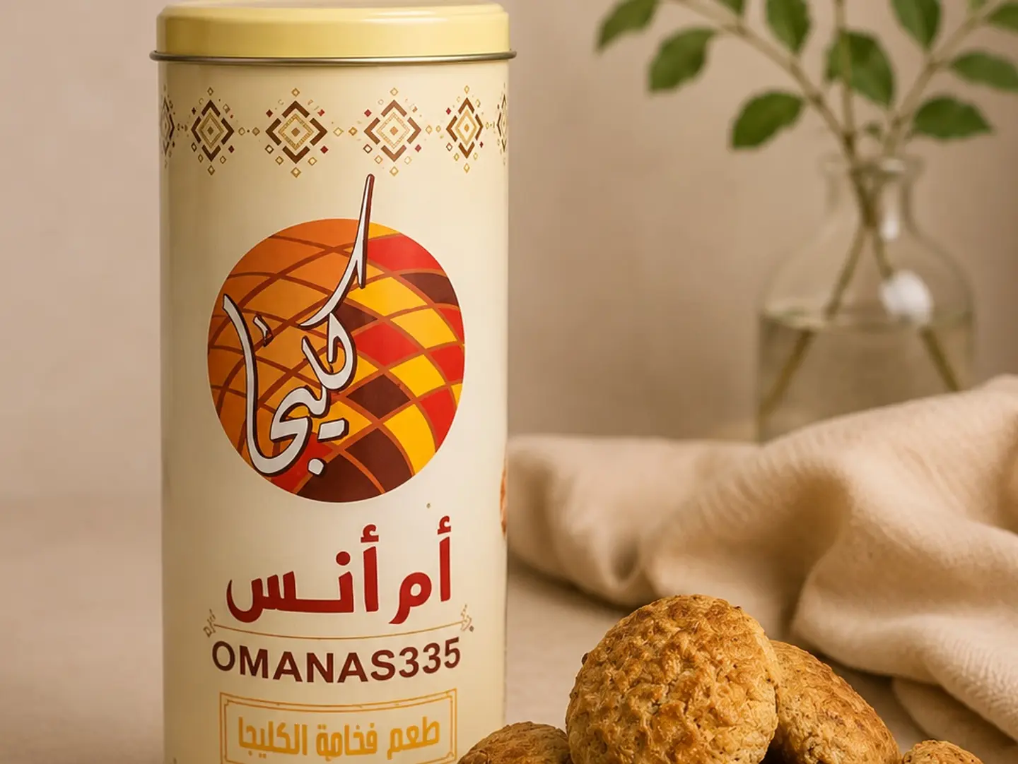 كليجا أم أنس أسطوانة ميني بالدبس