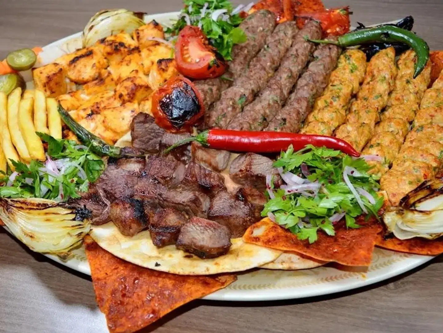 1 Kg Mixed Grill (16 Skewers)