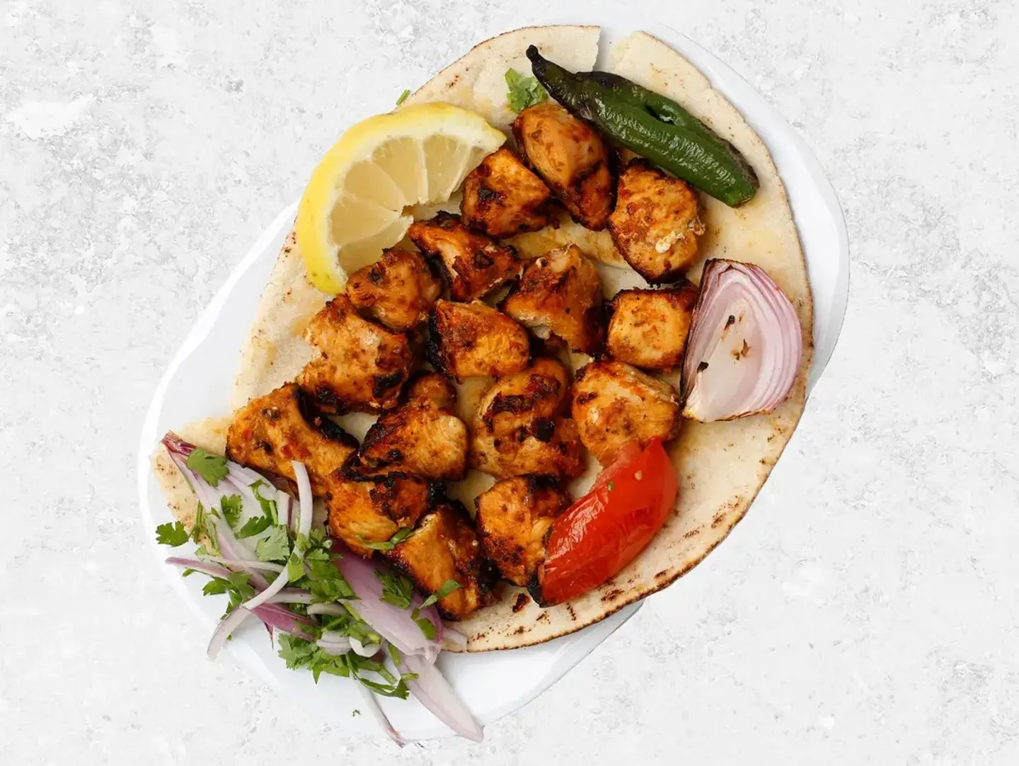 Chicken Patty Plate