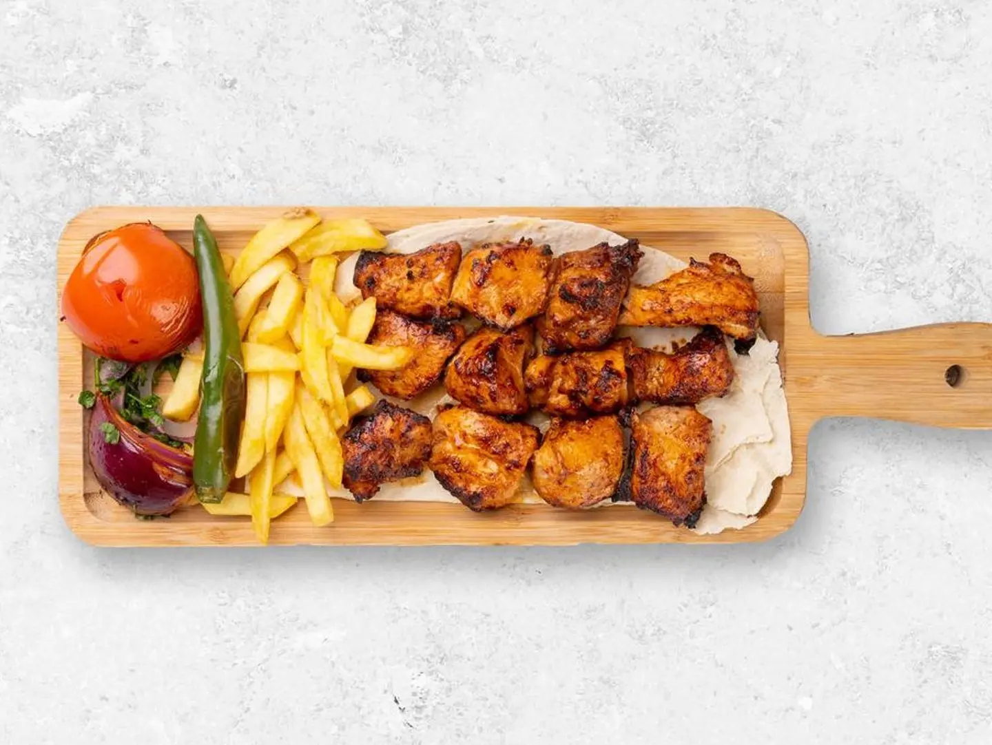 Shish Tawook Plate