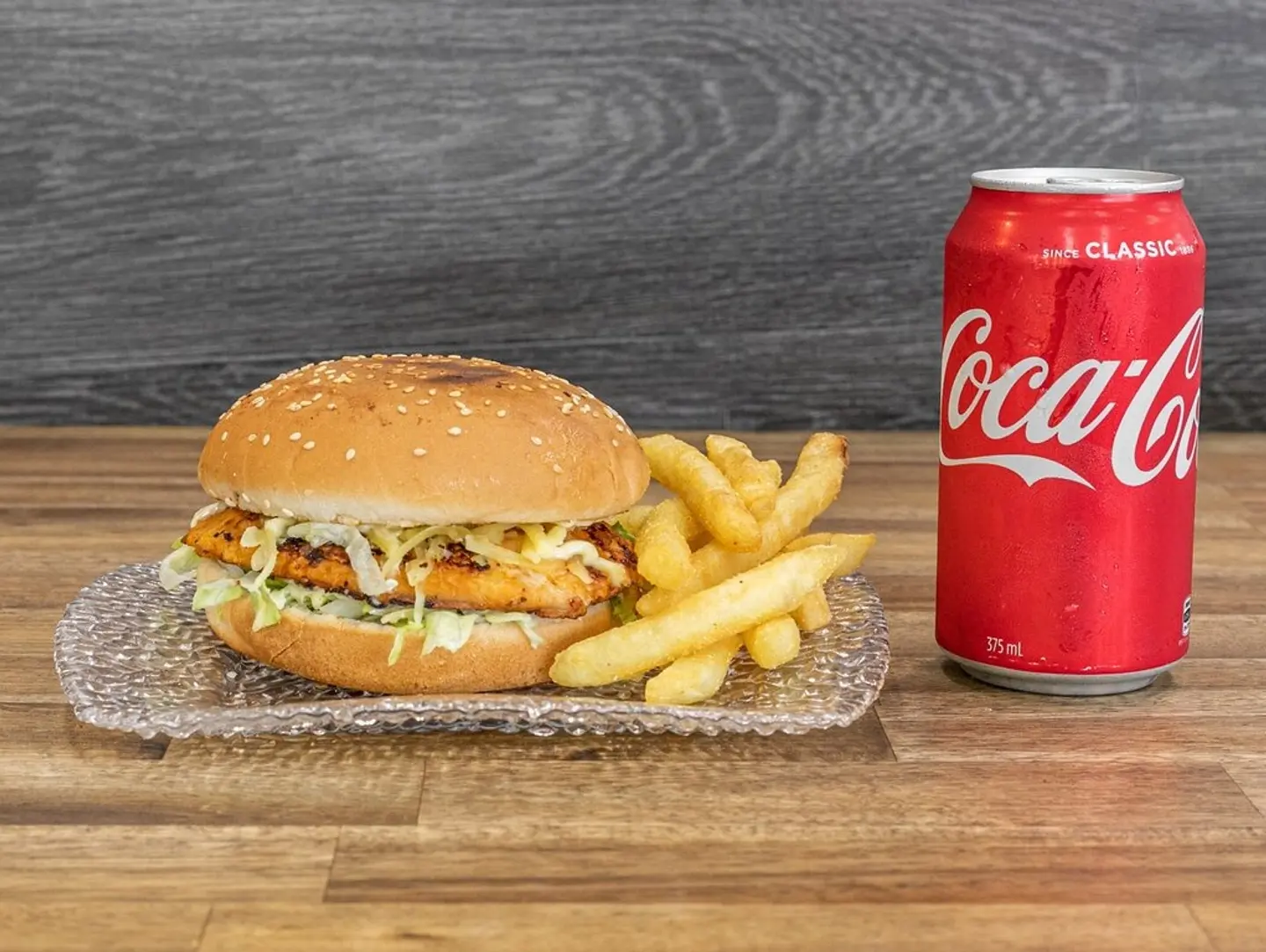Chicken Fresh Burger Combo