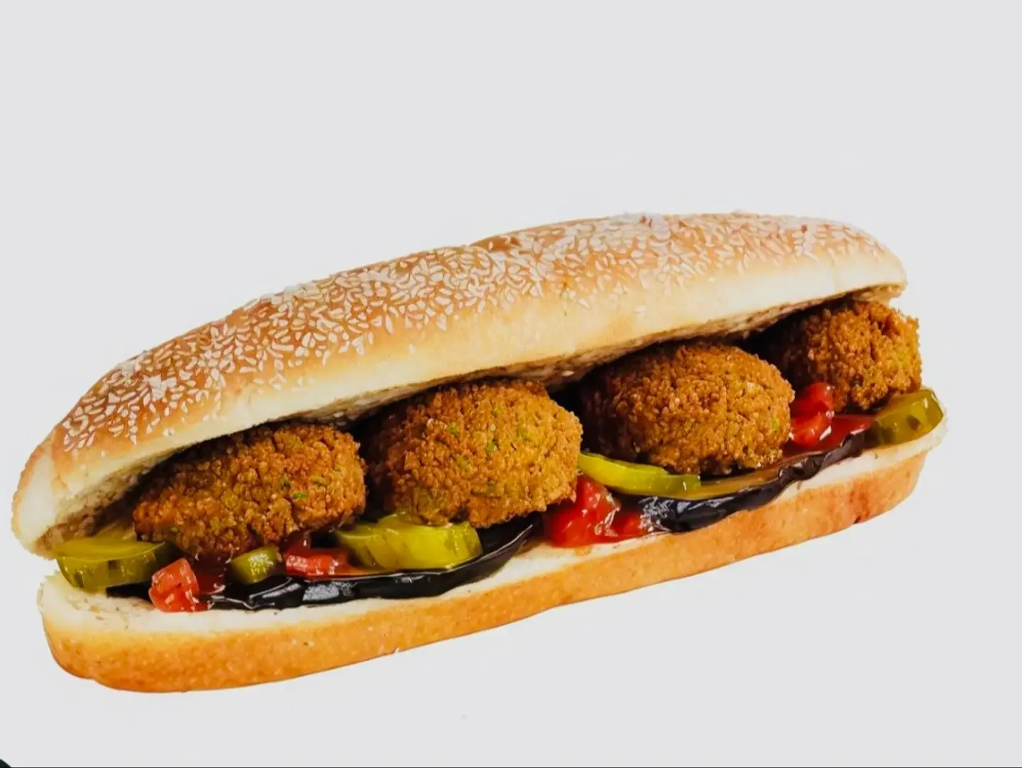 ساندوتش فلافل صامولي