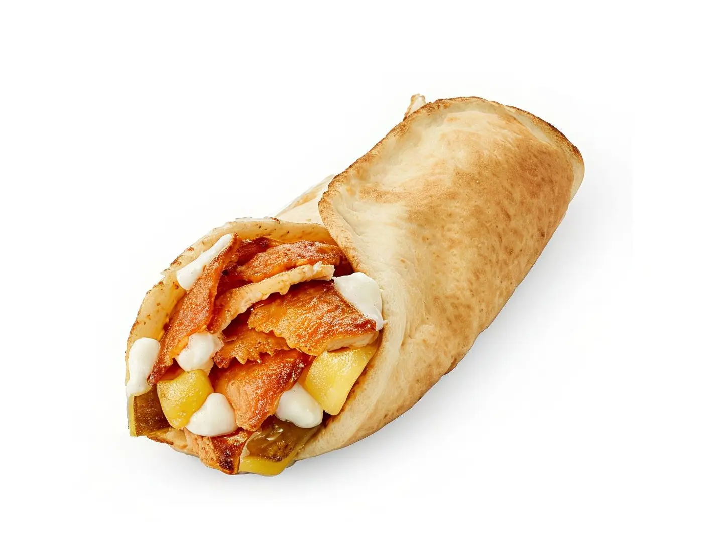 شاورما صغير خبز عربي