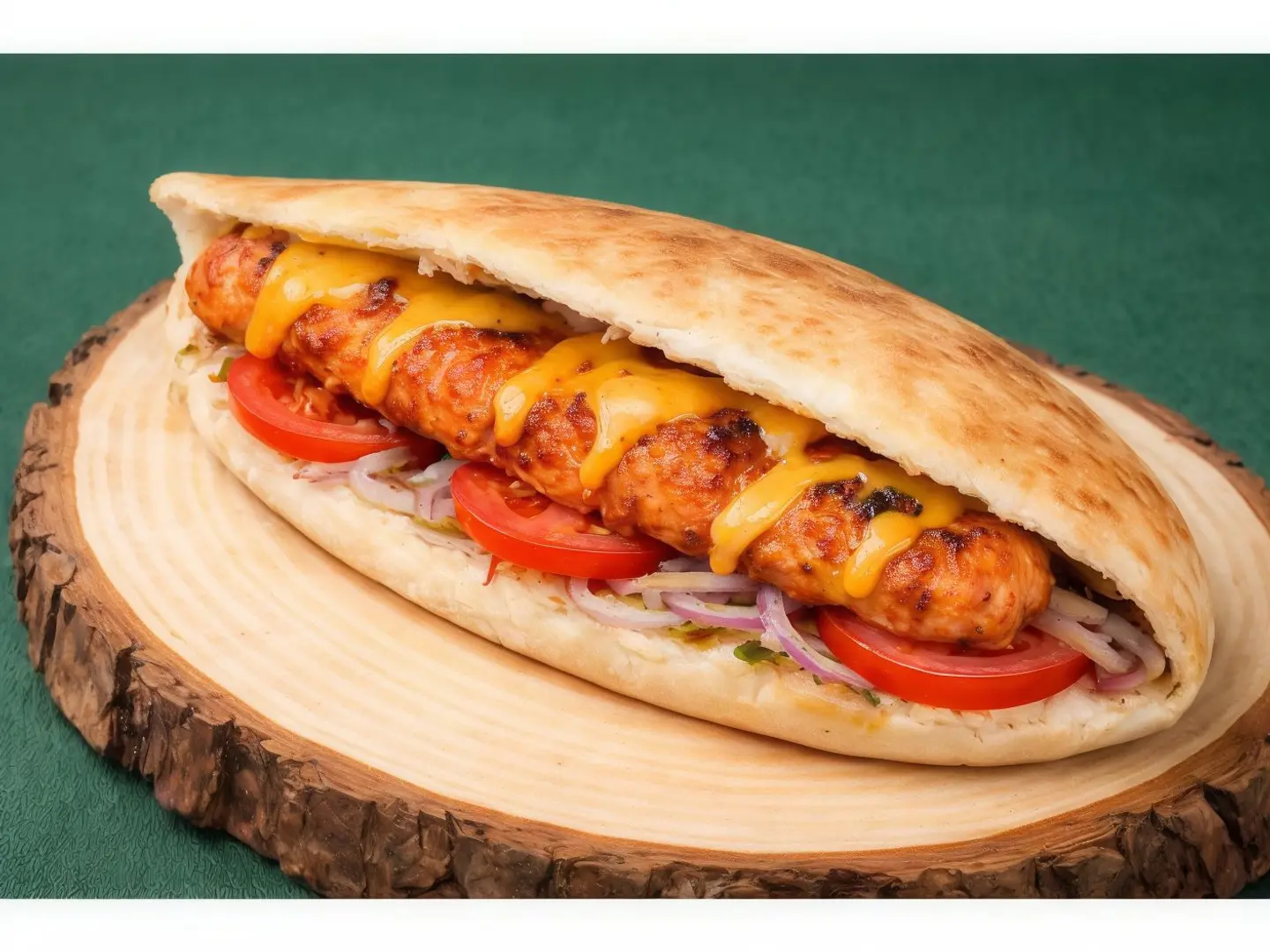 كباب دجاج ساندوتش