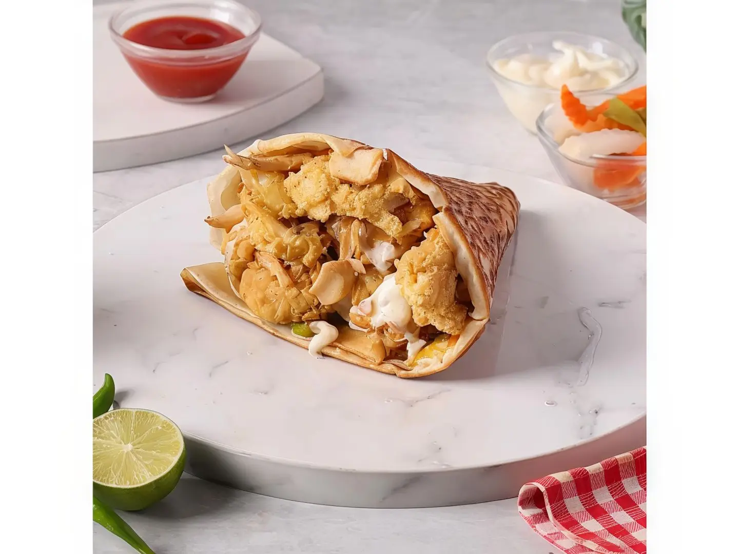 Zinger Crepe - Crepe Sandwich