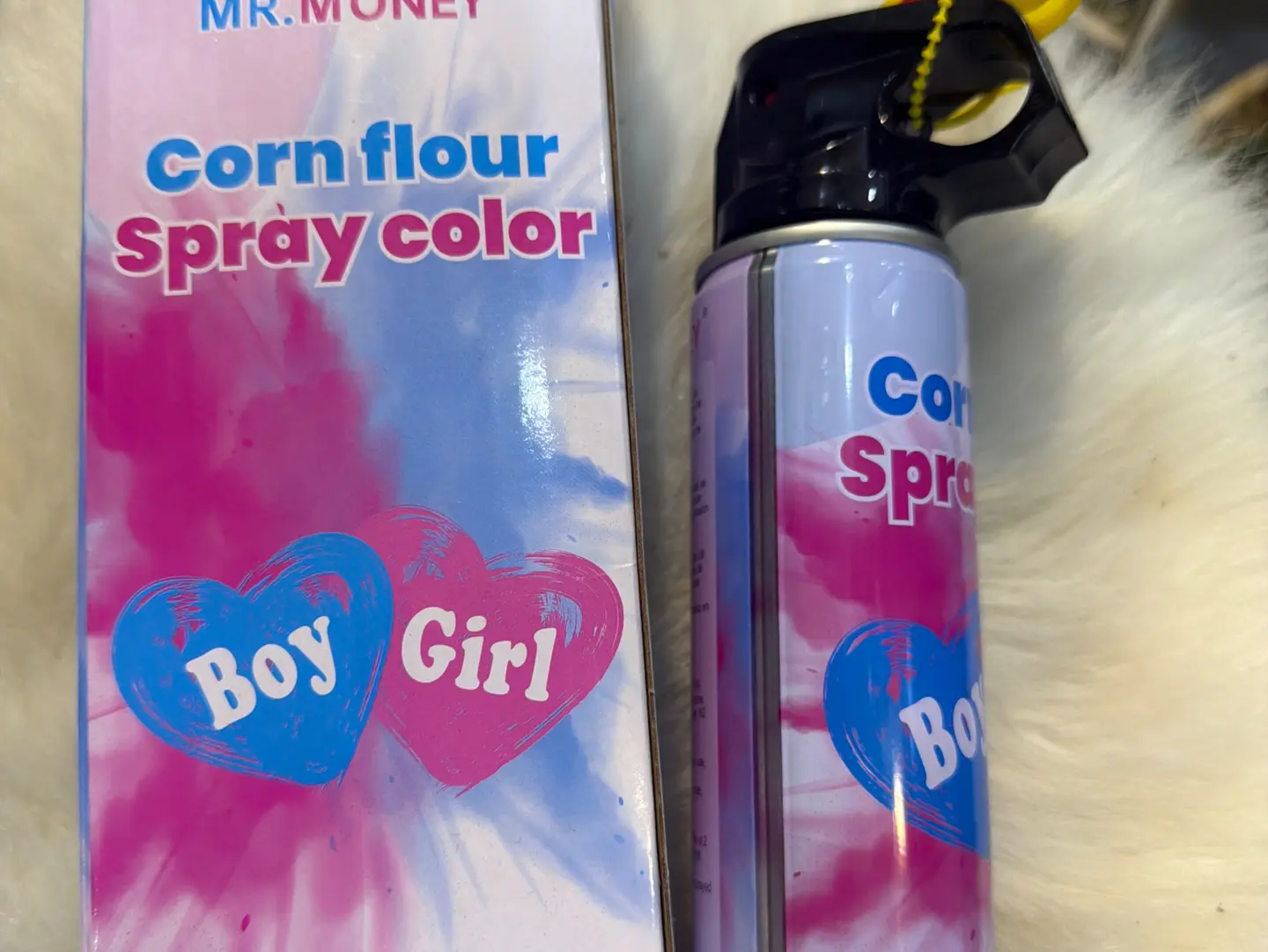 Powder Extinguisher For Gender Determination