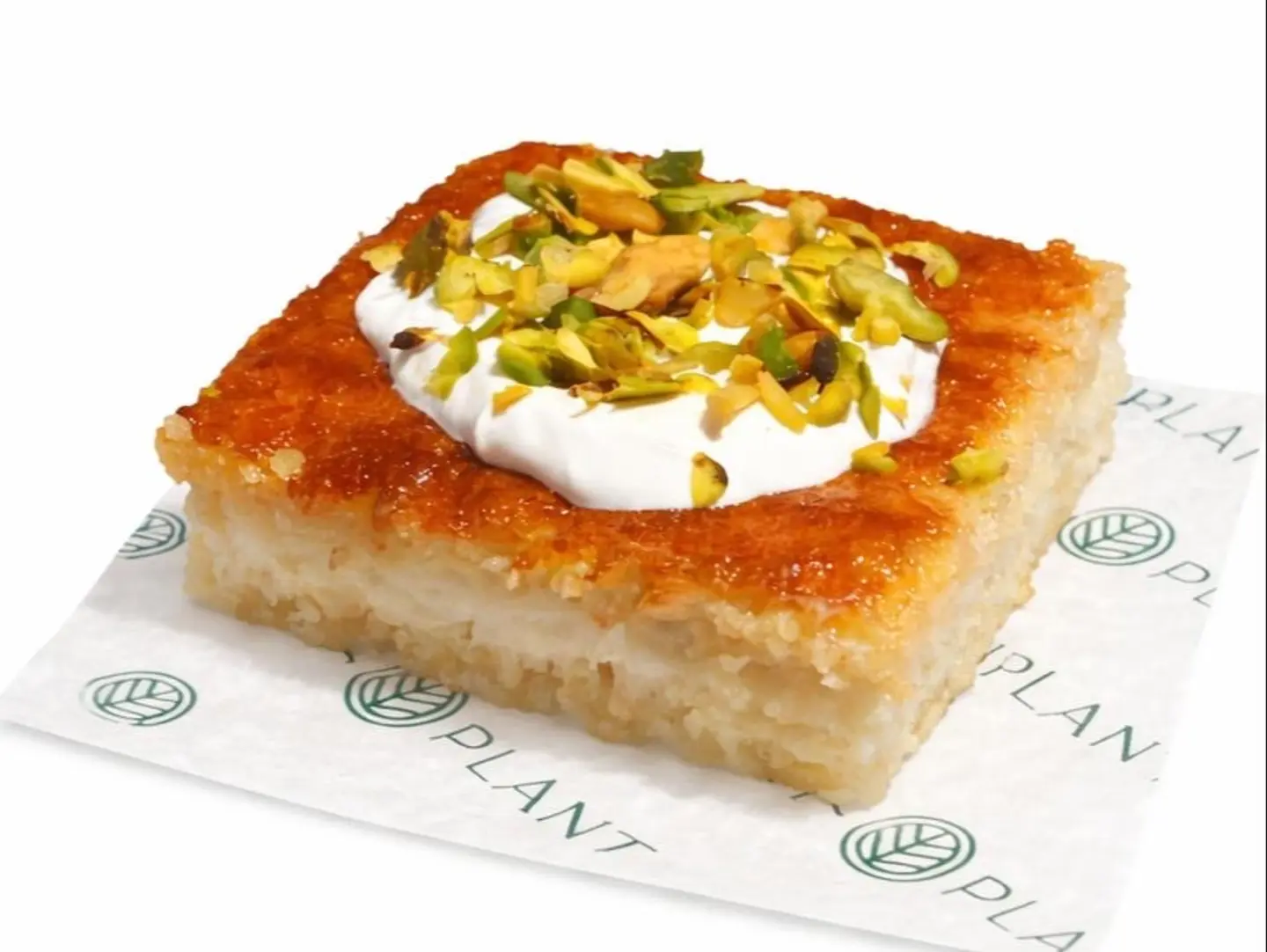 Stuffed Basbousa
