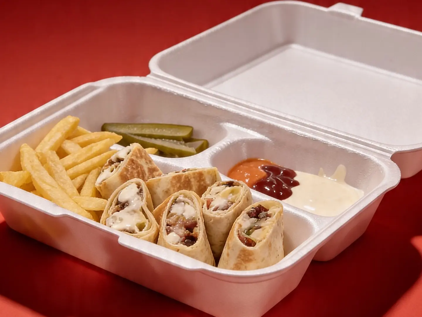 Small Arabic Sandwich With Cheese