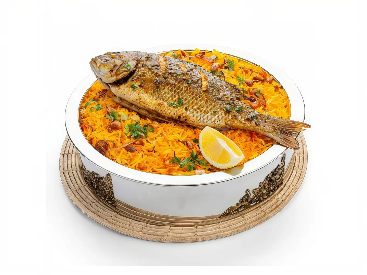 سمك عندق برياني
