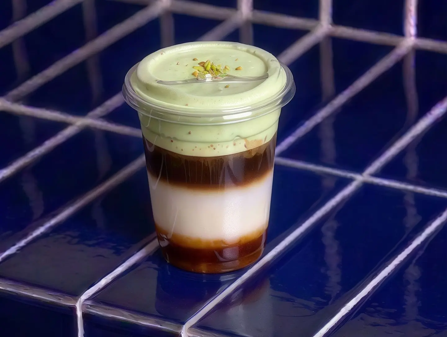 Pistachio Cold Foam Latte