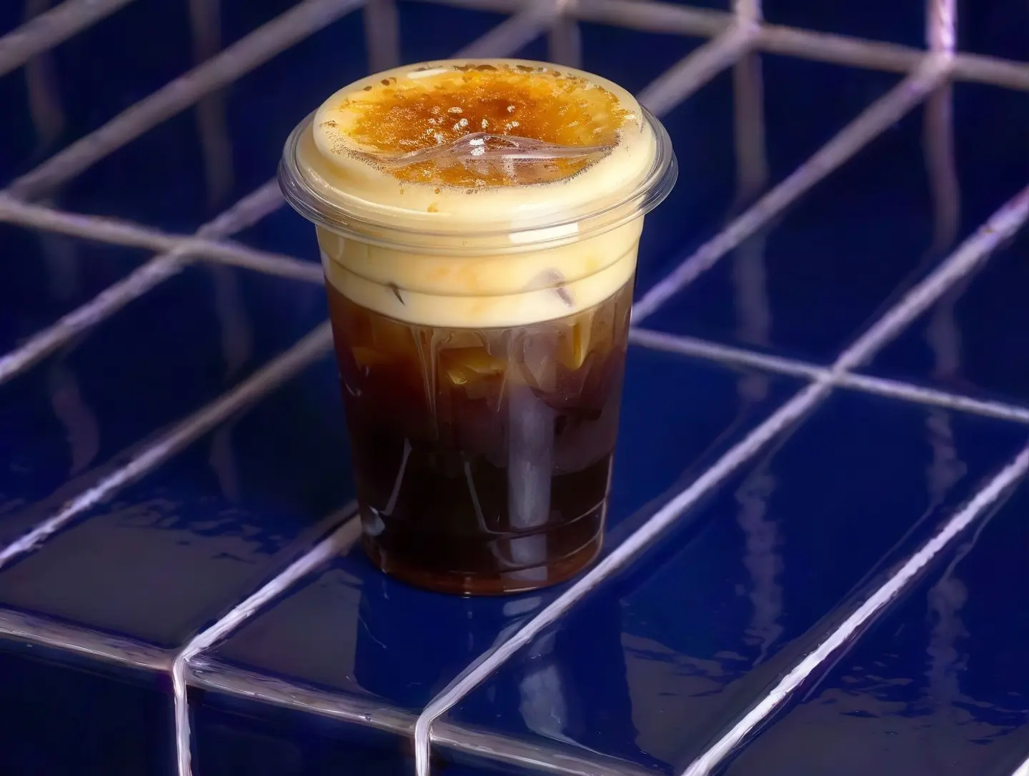 Ice Americano With Borolia Cream