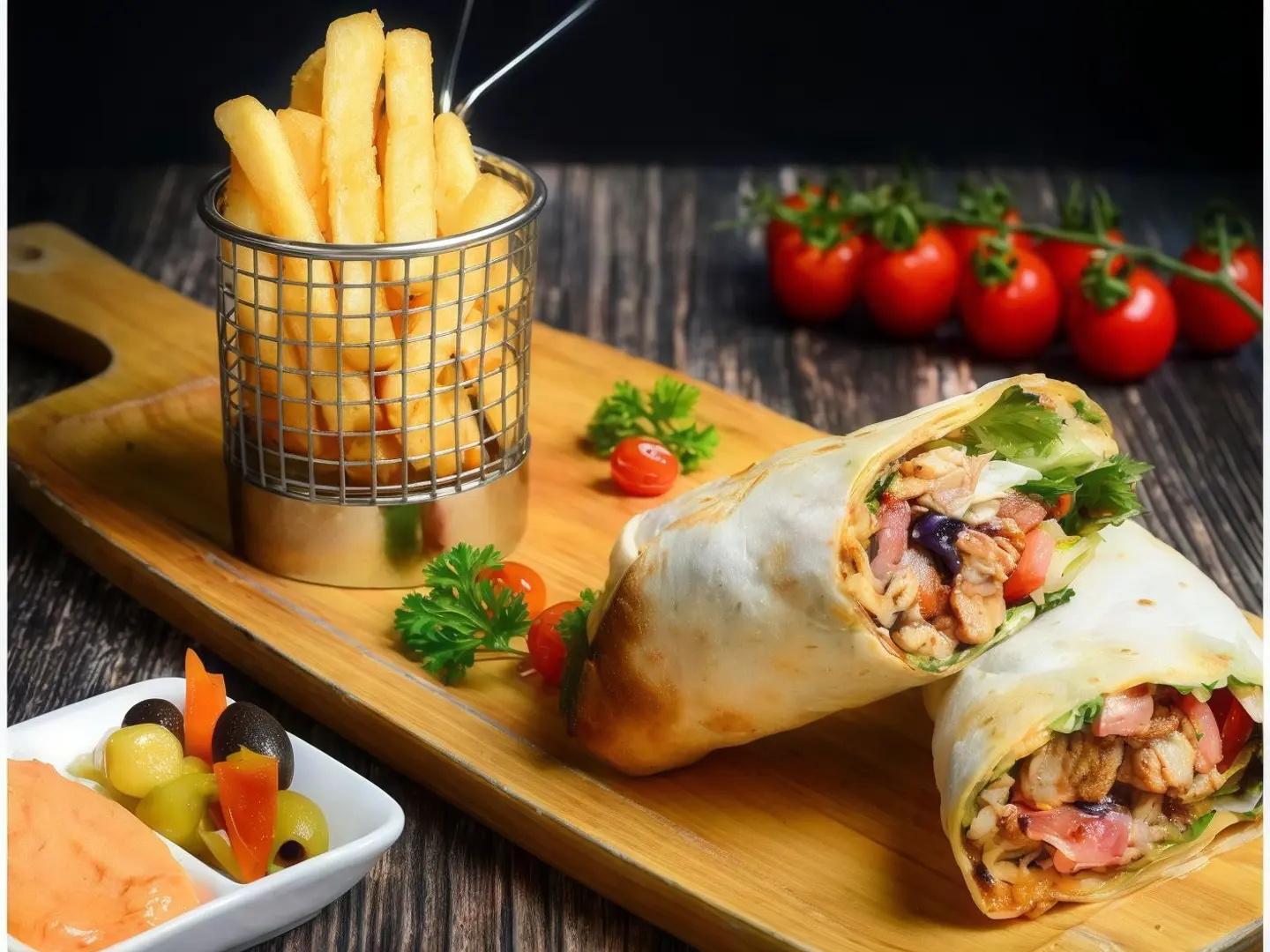 Shawarma Roll