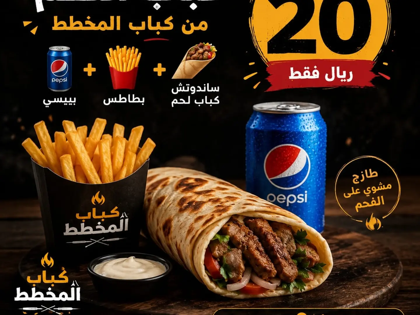 Lamb Kebab Meal