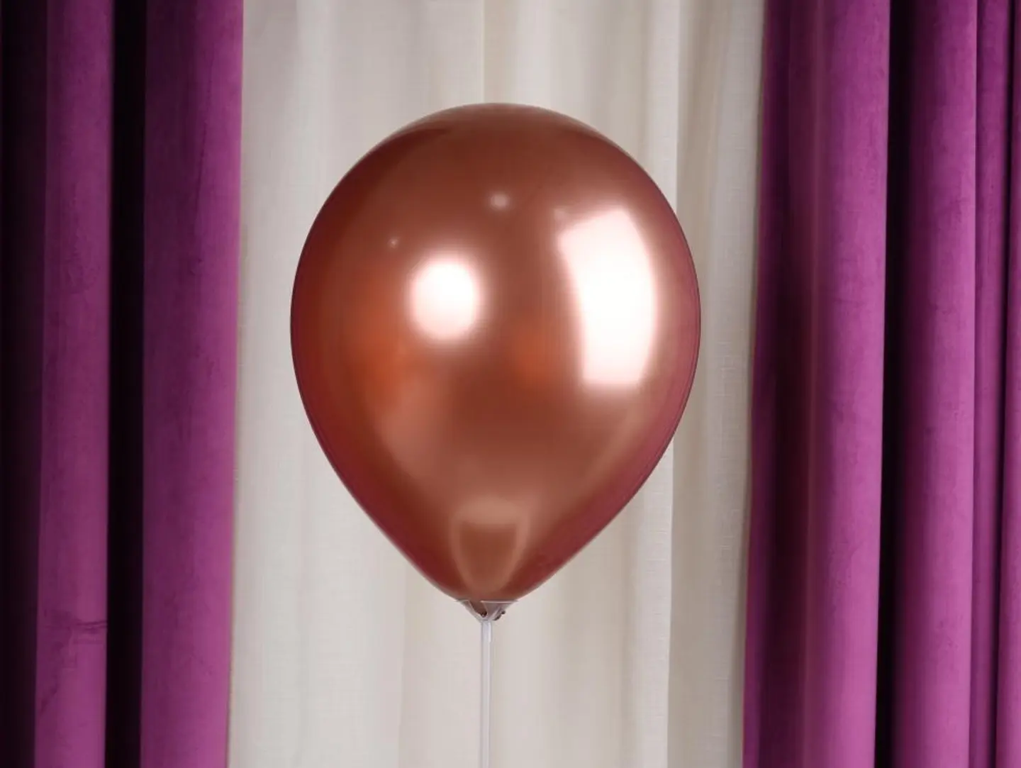Rose Gold Chrome Balloon