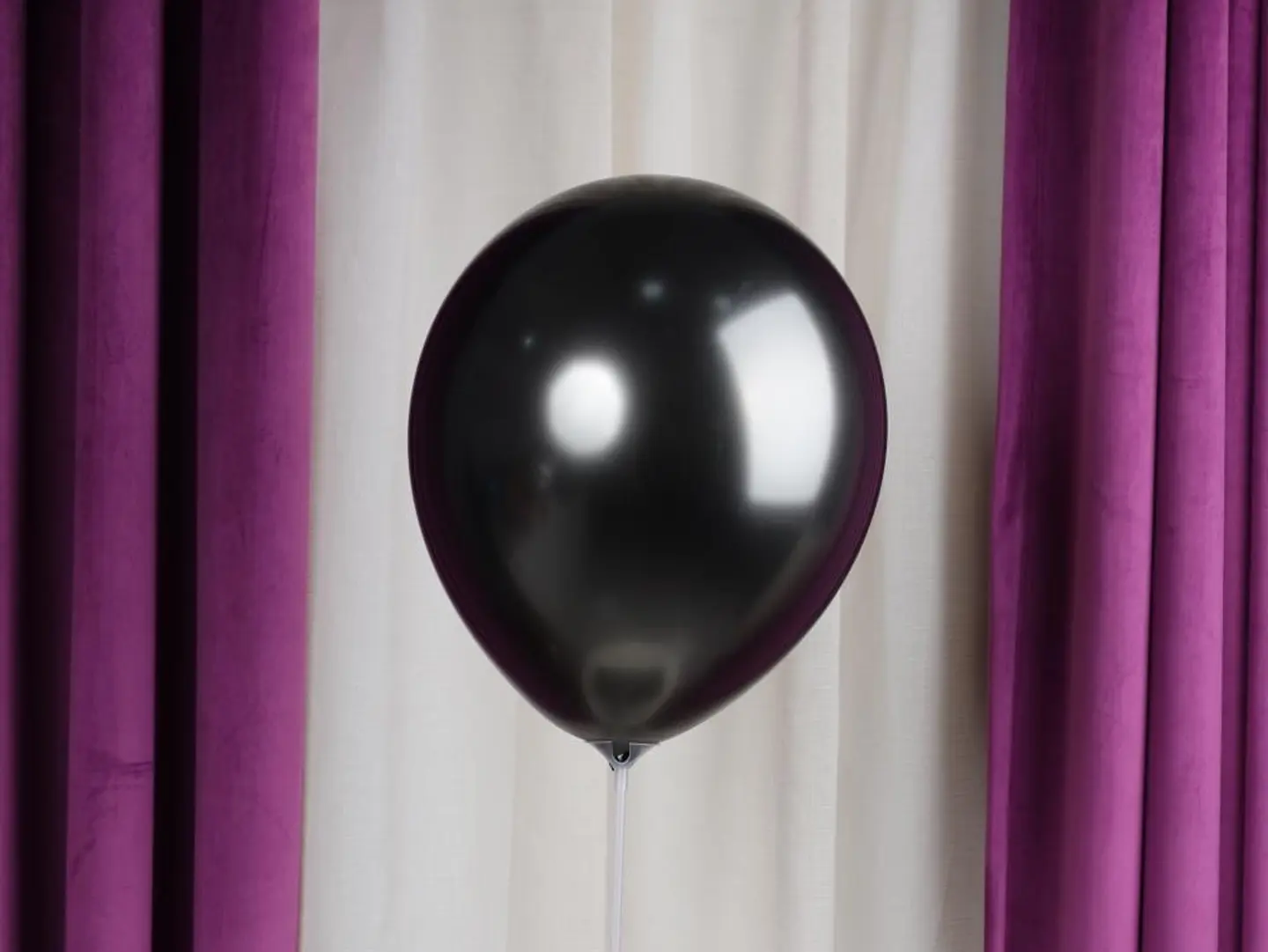 Plain Black Balloon