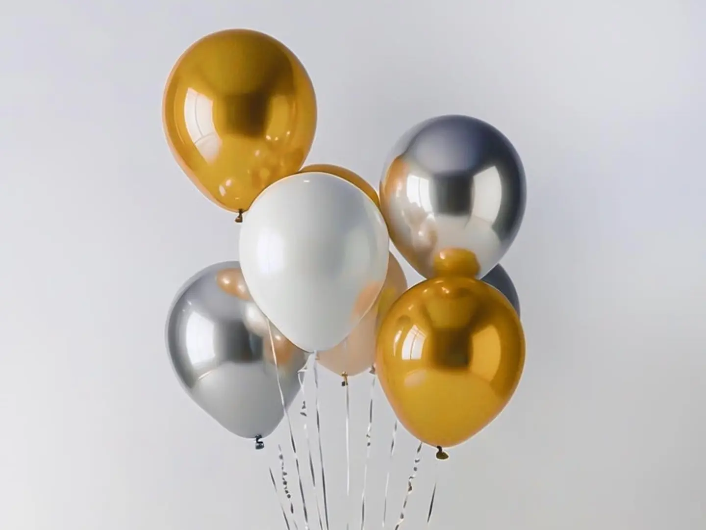 Set In Chrome Gold, Silver, And White Colors