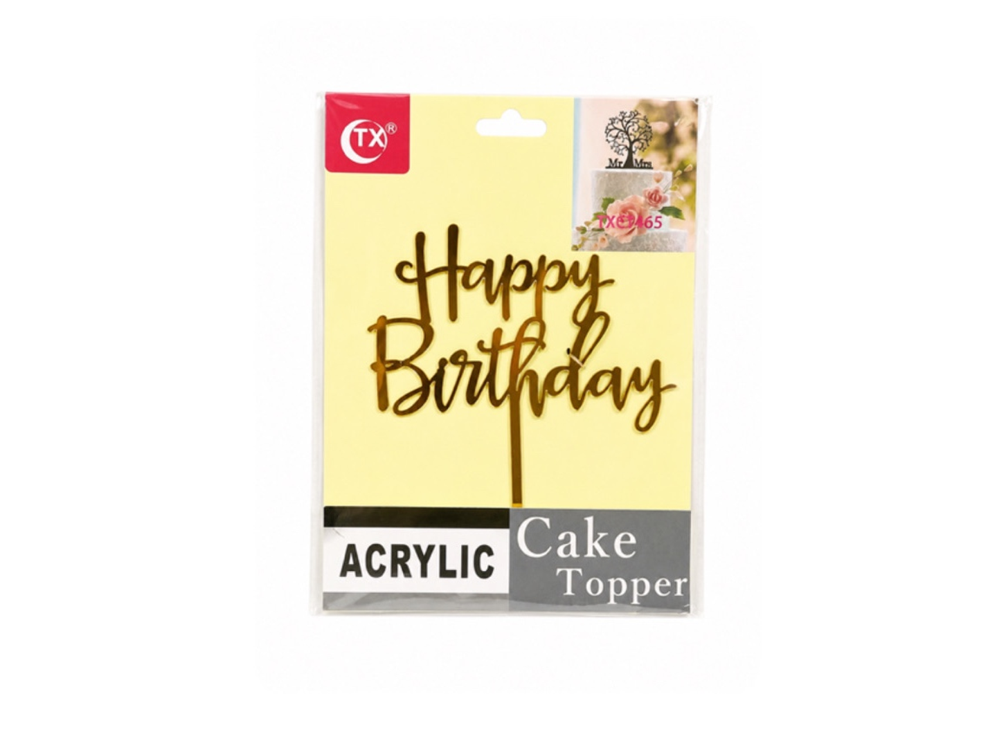 Happy Birthday Topper